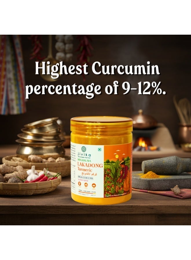 Jivika Lakadong Turmeric - 200G - Image 2